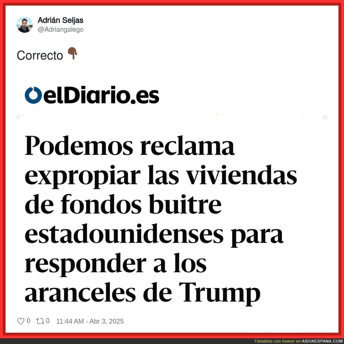 Una buena medida para contraatacar a Trump