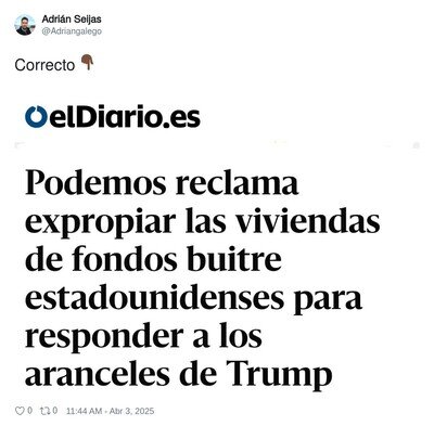 Una buena medida para contraatacar a Trump