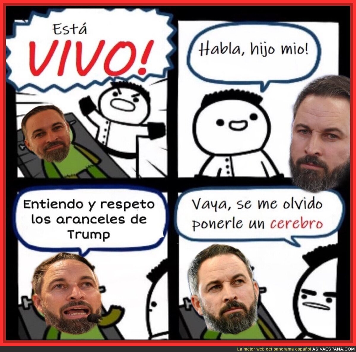 Santiago Abascal no da para mucho más