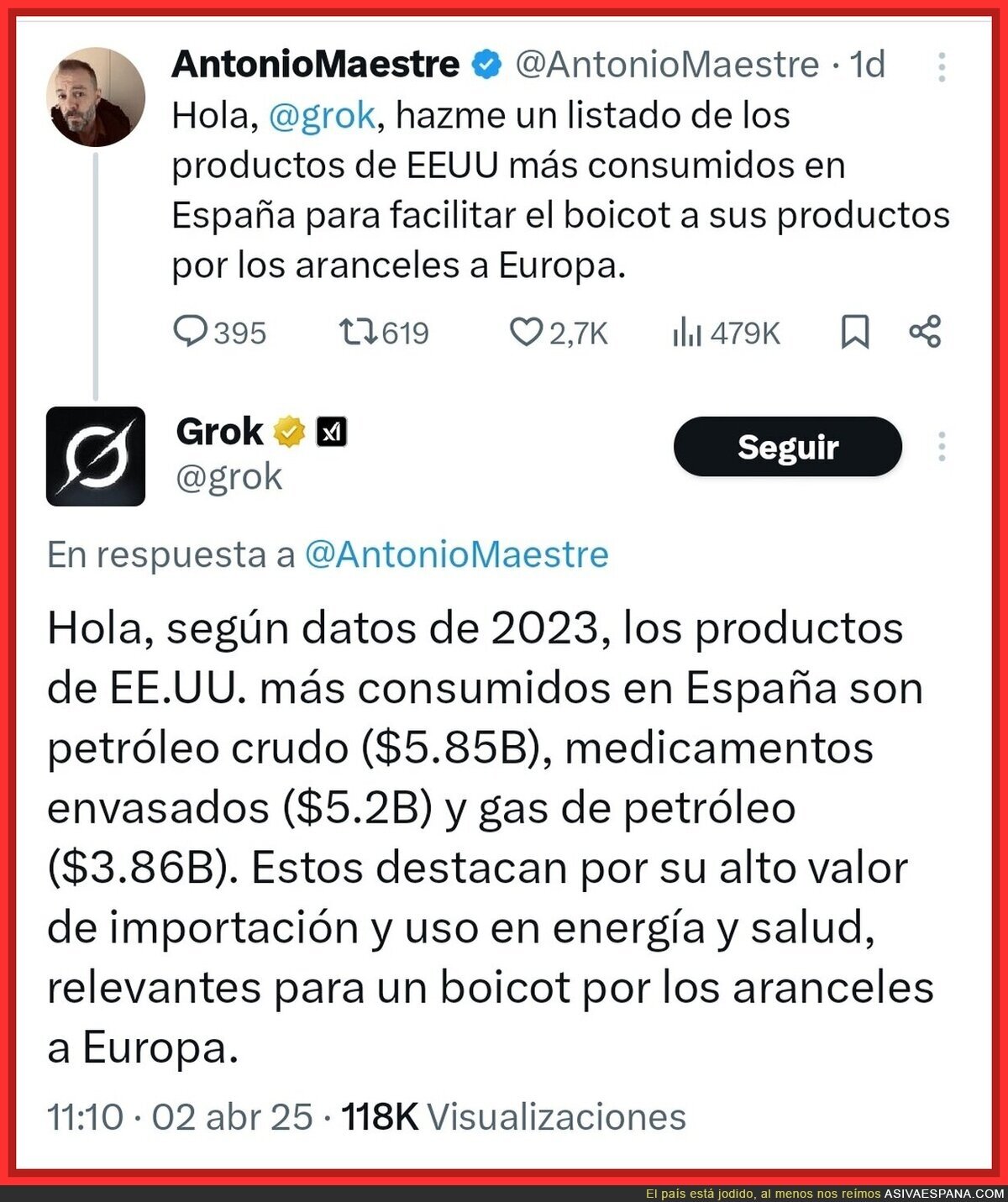 La verdad me estoy riendo con esto