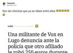 Vaya l&iacute;o tienen en VOX