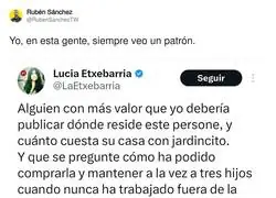 Luc&iacute;a Etxebarr&iacute;a deber&iacute;a callar y dar ejemplo antes de juzgar