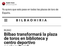 Bilbao da ejemplo con su plaza de toros