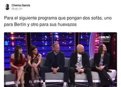 A Bert&iacute;n le da igual todo