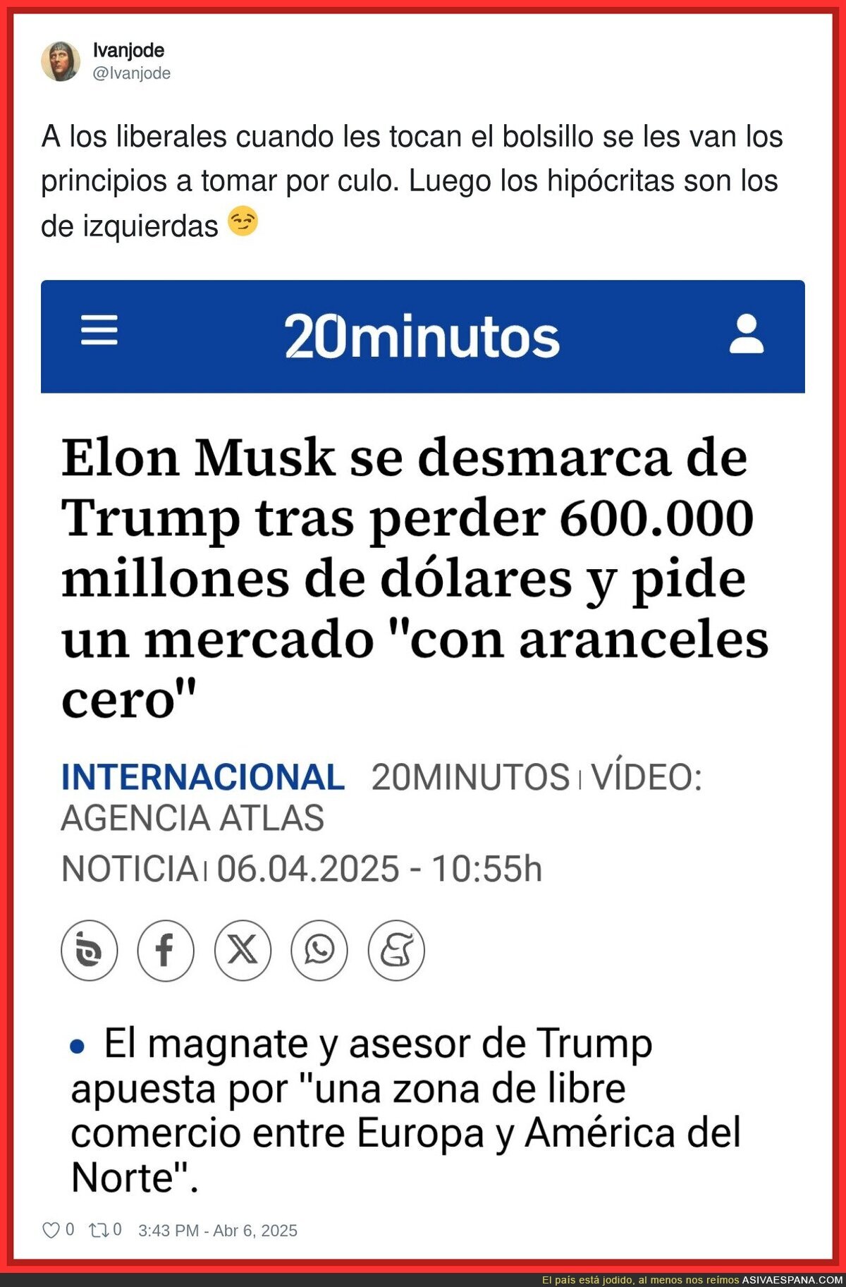 Como le duele a los millonarios perder dinero