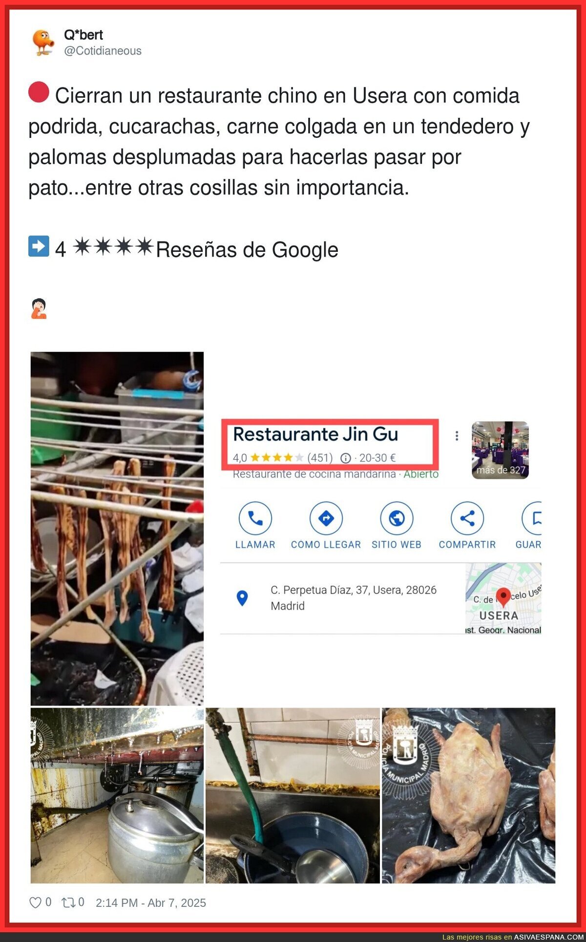 No quiero imaginar la de bares que hay así...