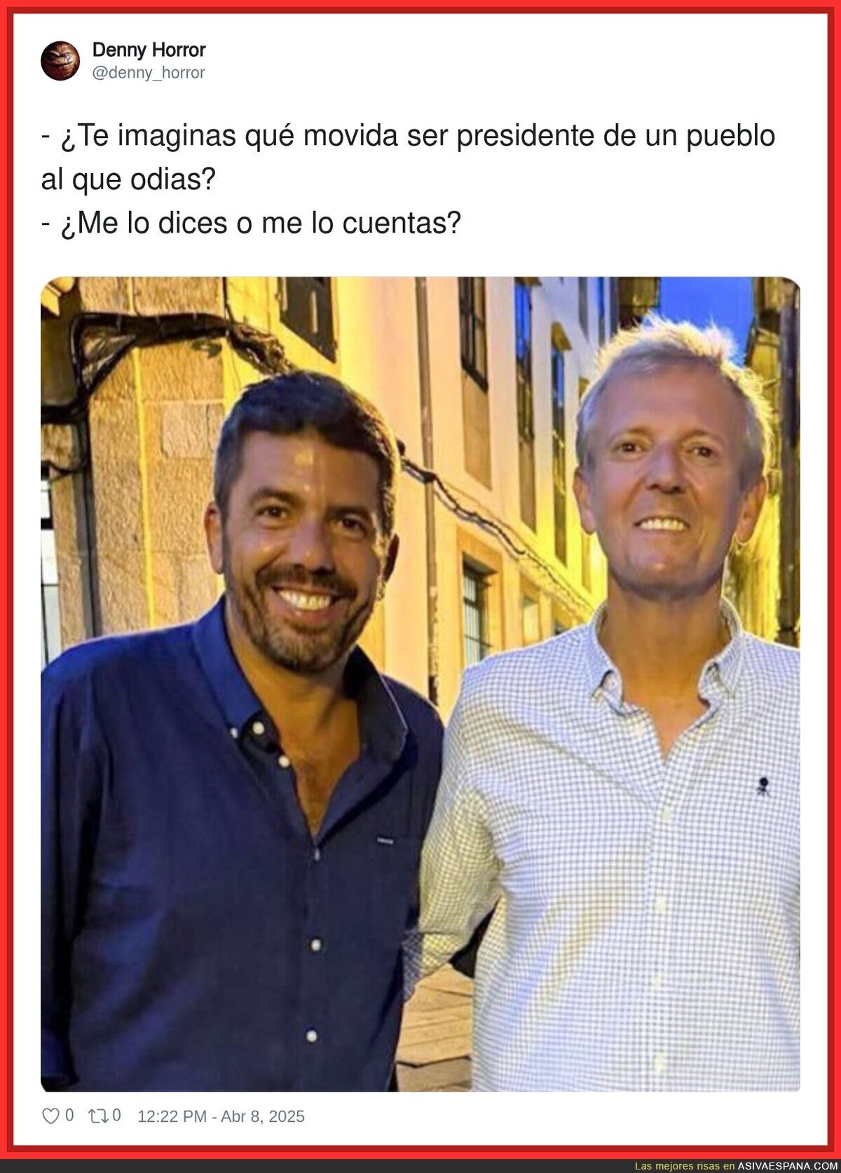 Cada cual más odiado que el anterior
