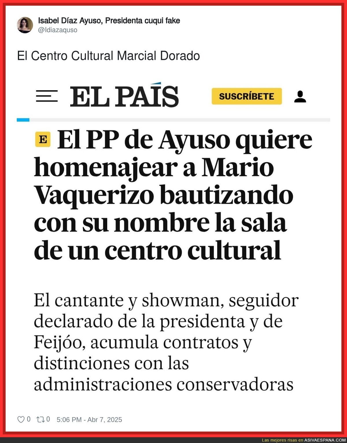 El Centro Cultural del PP