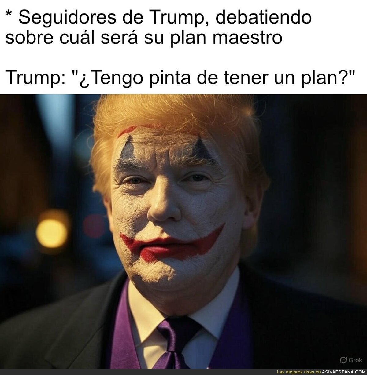 El plan maestro de Trump