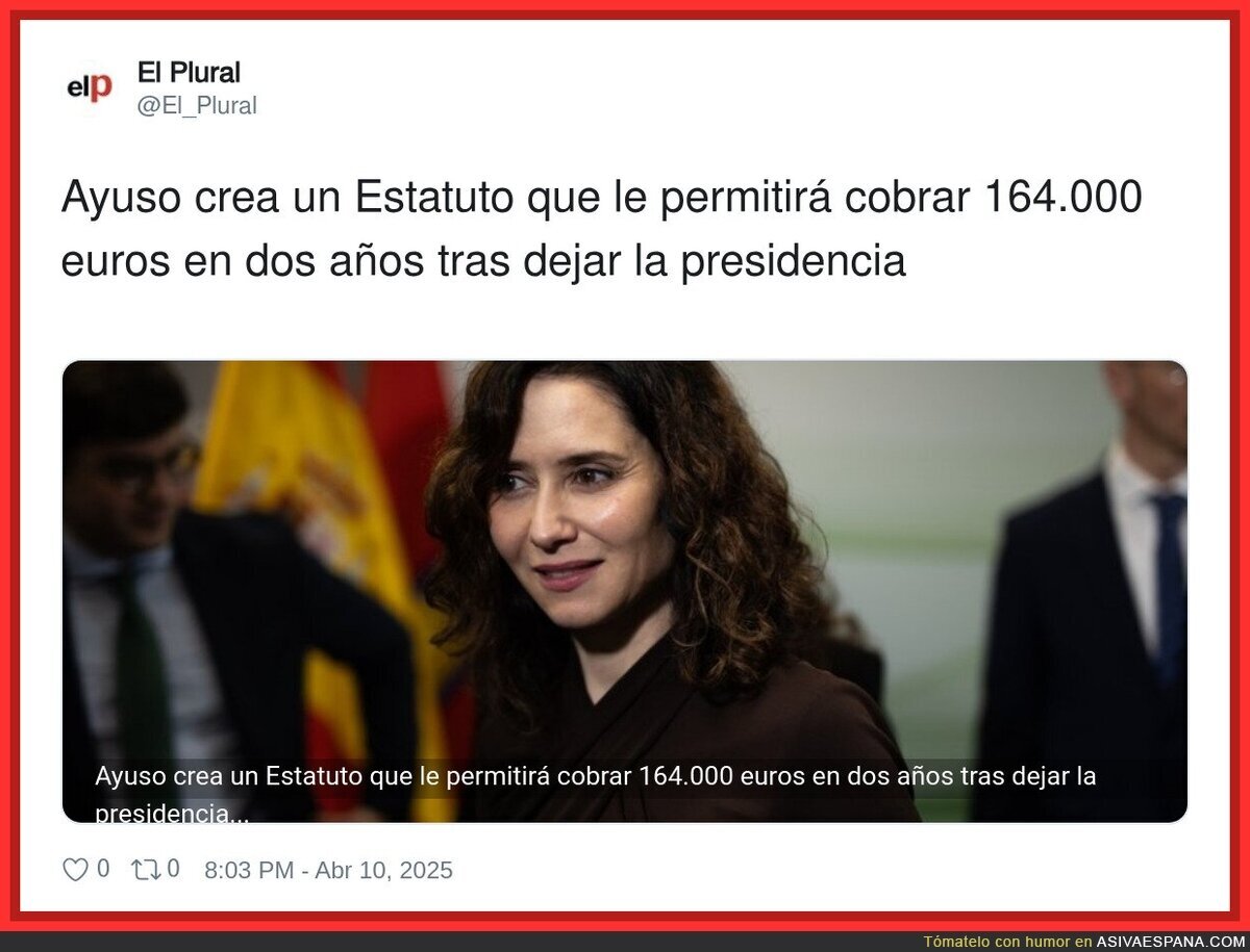 Ayuso deja todo bien atado
