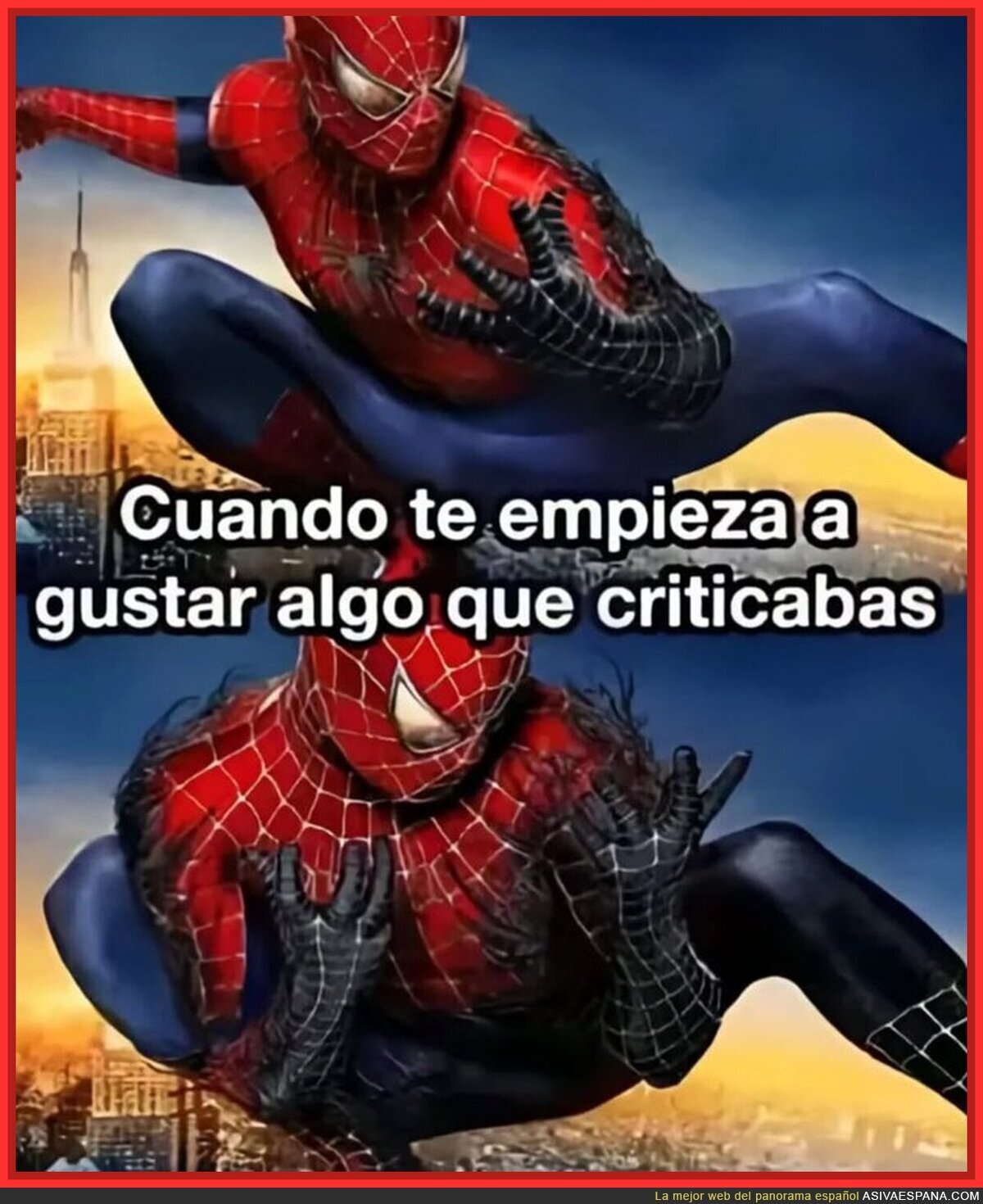 Cuando cambias de bando político
