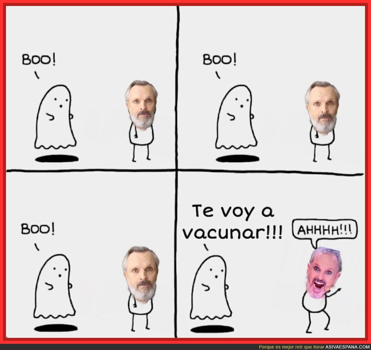 El gran miedo de Miguel Bosé
