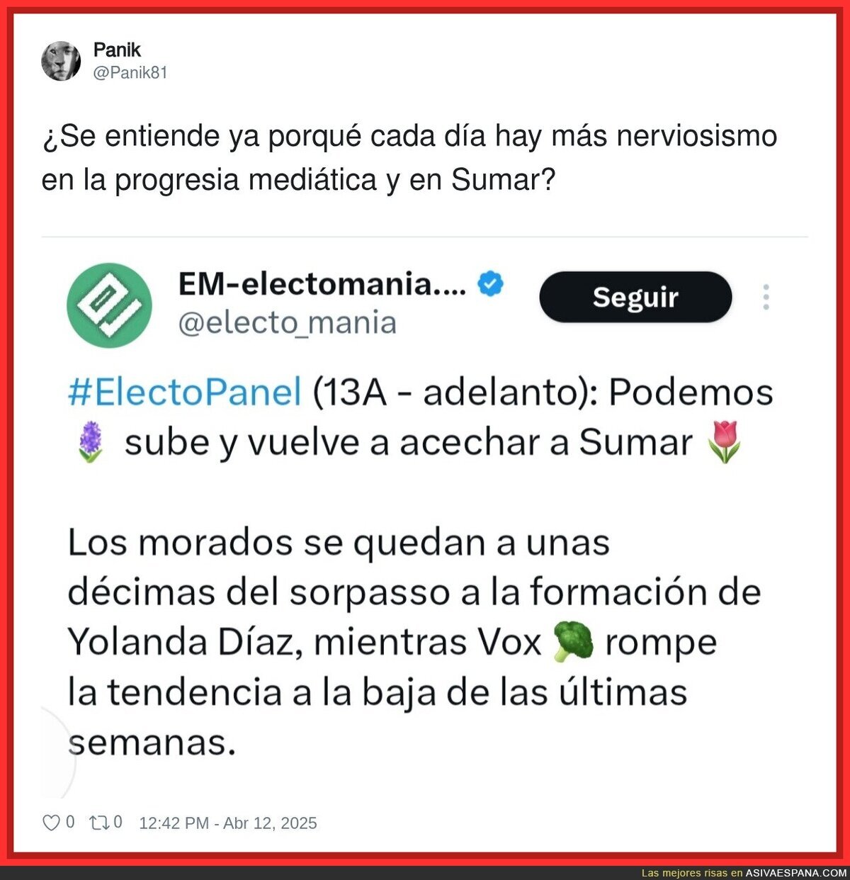 Sumar empieza su caída
