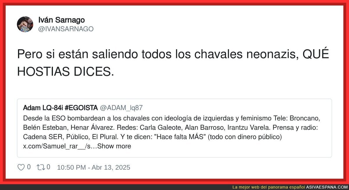 La ideología que se implementa en las escuelas