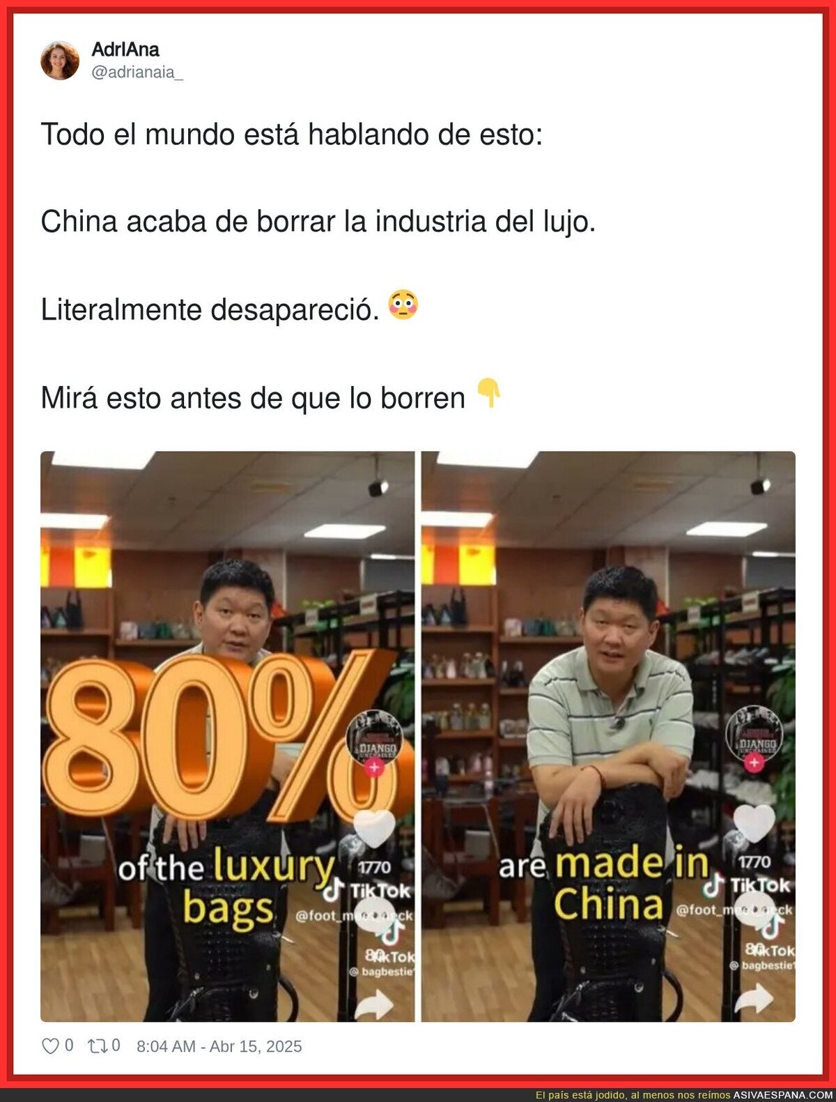 En TikTok te cuentan la verdad sobre la moda de lujo
