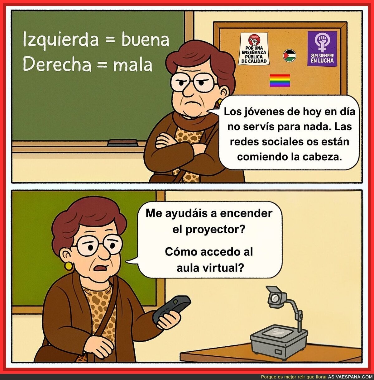 Es un reflejo de la realidad
