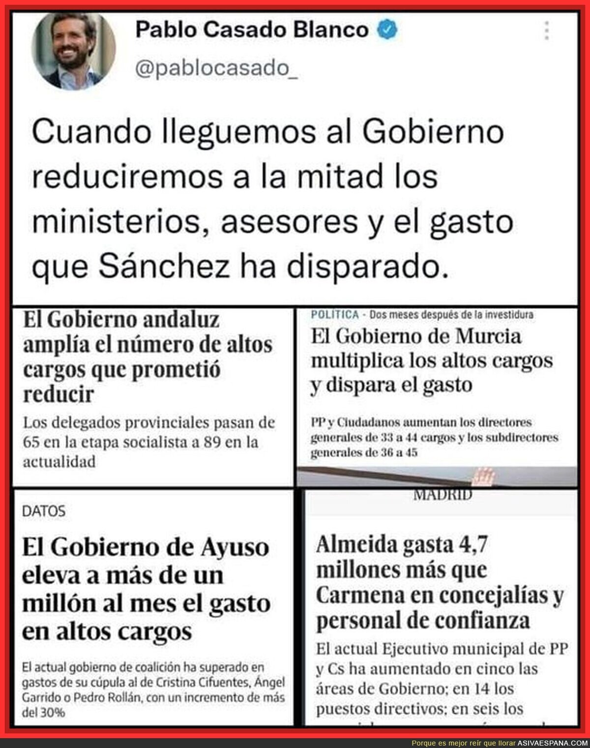 En el PP nada de lo que dicen es verdad