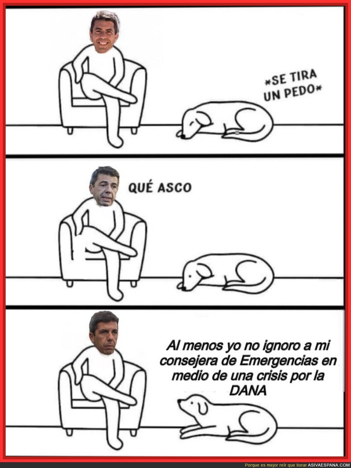Muy fan del perro de Mazón