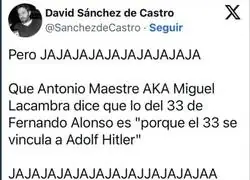 Lo de Antonio Maestre es surrealista