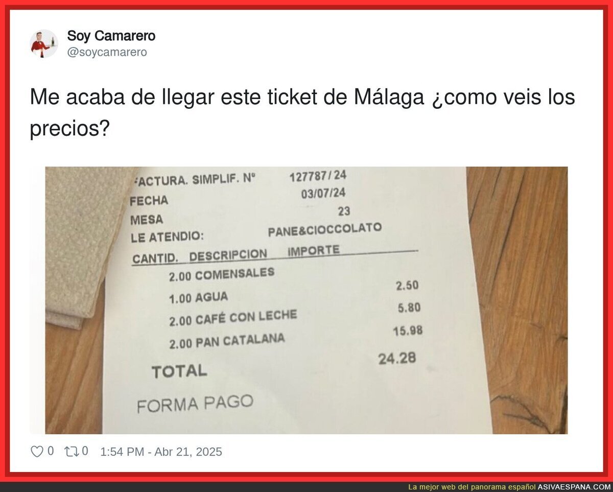 ¿Qué tipo de robo es este en Málaga?