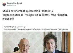 Milei es un hip&oacute;crita de manual