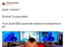 Cuando se pone tensa la cosa en clase