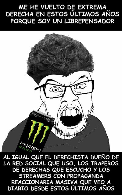 Qué suerte tiene de ser un librepensador...