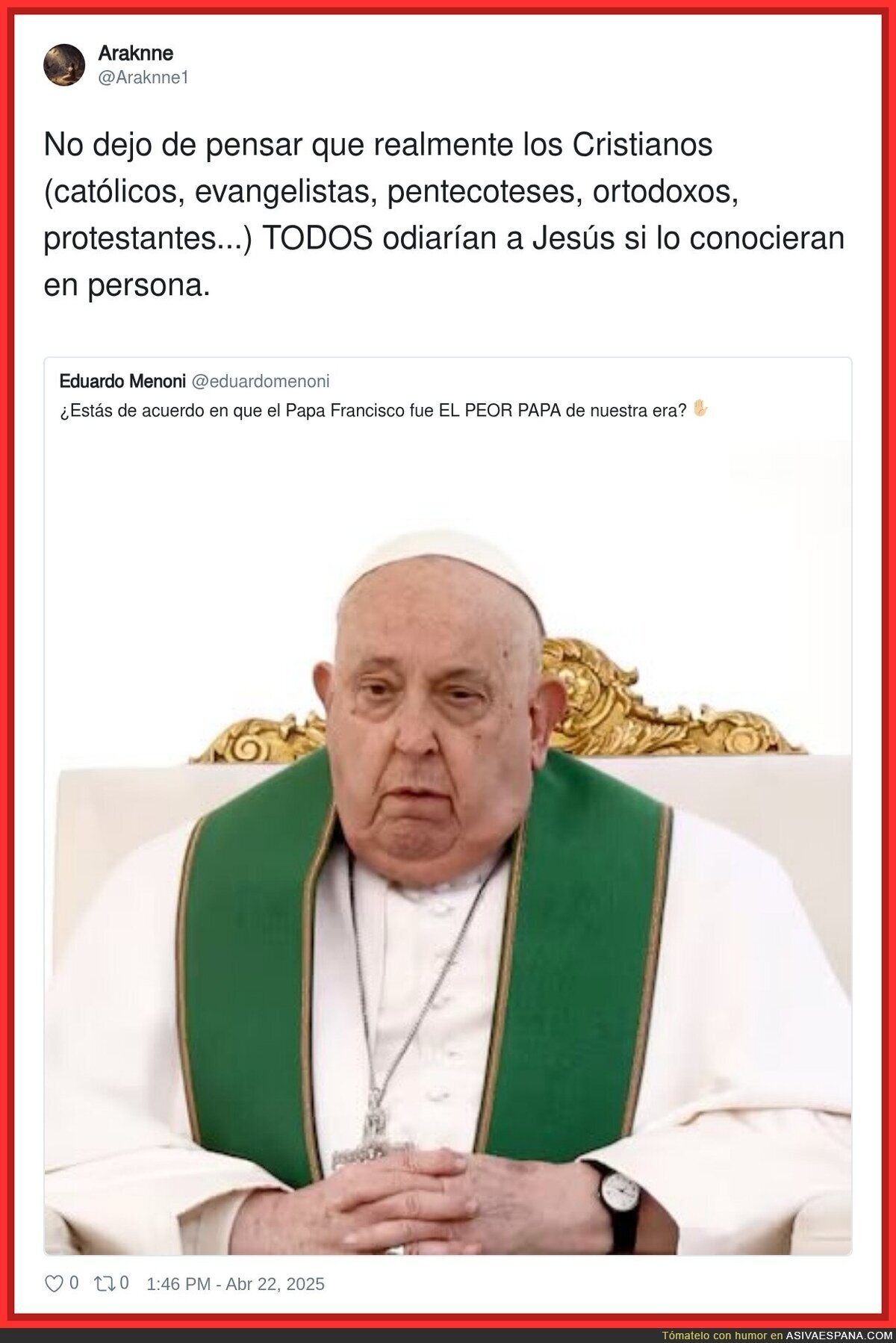 La gente es un peligro