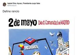 El cartel promocional del 2 de mayo en Madrid