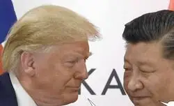 Bochornosa recogida de cable de Trump con China