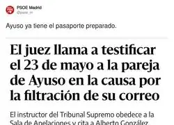 &iquest;A qu&eacute; pa&iacute;s se ir&aacute; Ayuso?