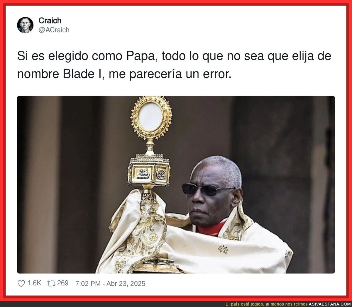 El nombre del nuevo Papa negro