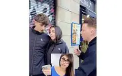 Preguntan a estos chicos con novia quien es esta chica y las respuestas son buen&iacute;simas