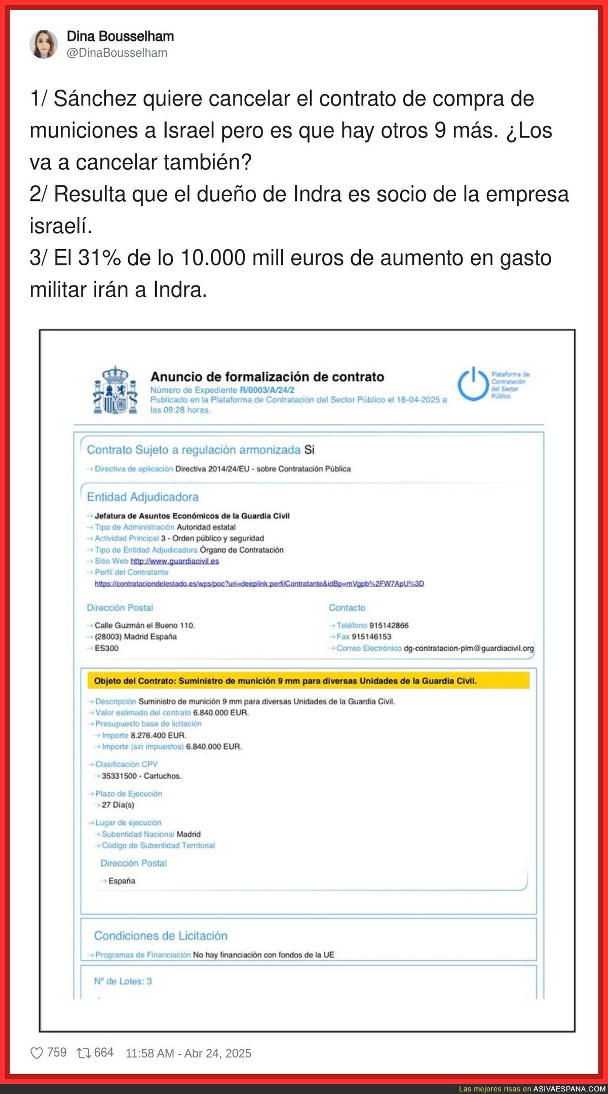 Todo bien atado con Israel