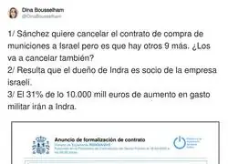 Todo bien atado con Israel