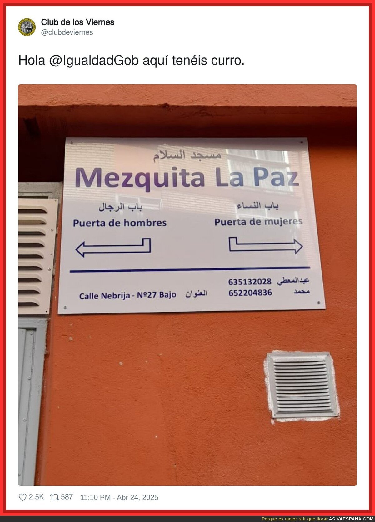 ¿Cómo se permite eso?