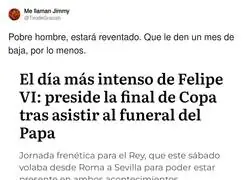 El Rey necesita un descanso