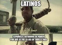 Acostumbrados al corte de luz