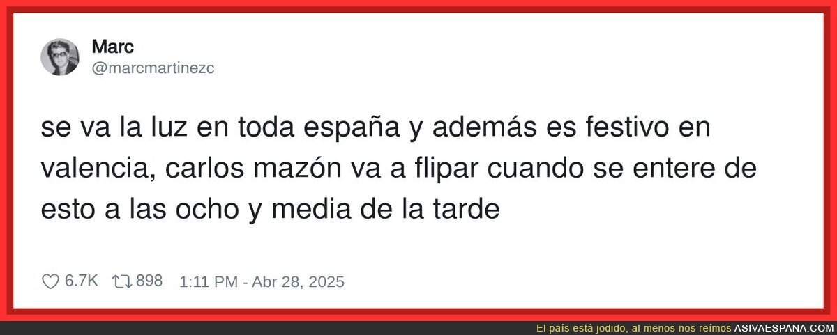 Mazón va a alucinar