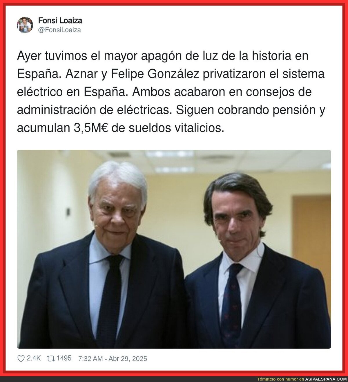 Los grandes negocios con la luz de PP y PSOE