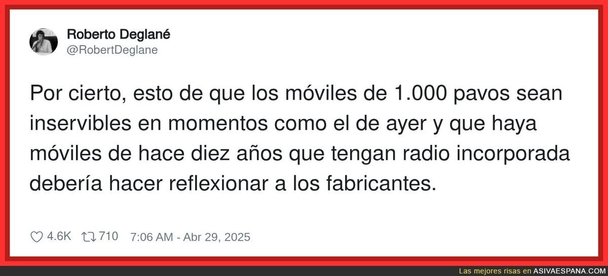 Hay que darle una vuelta a lo de los móviles