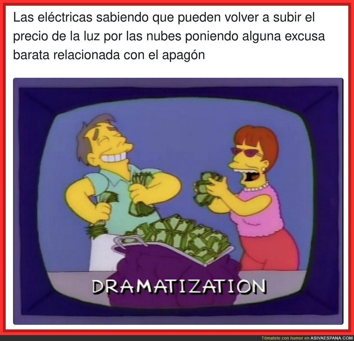 Las eléctricas siempre ganan