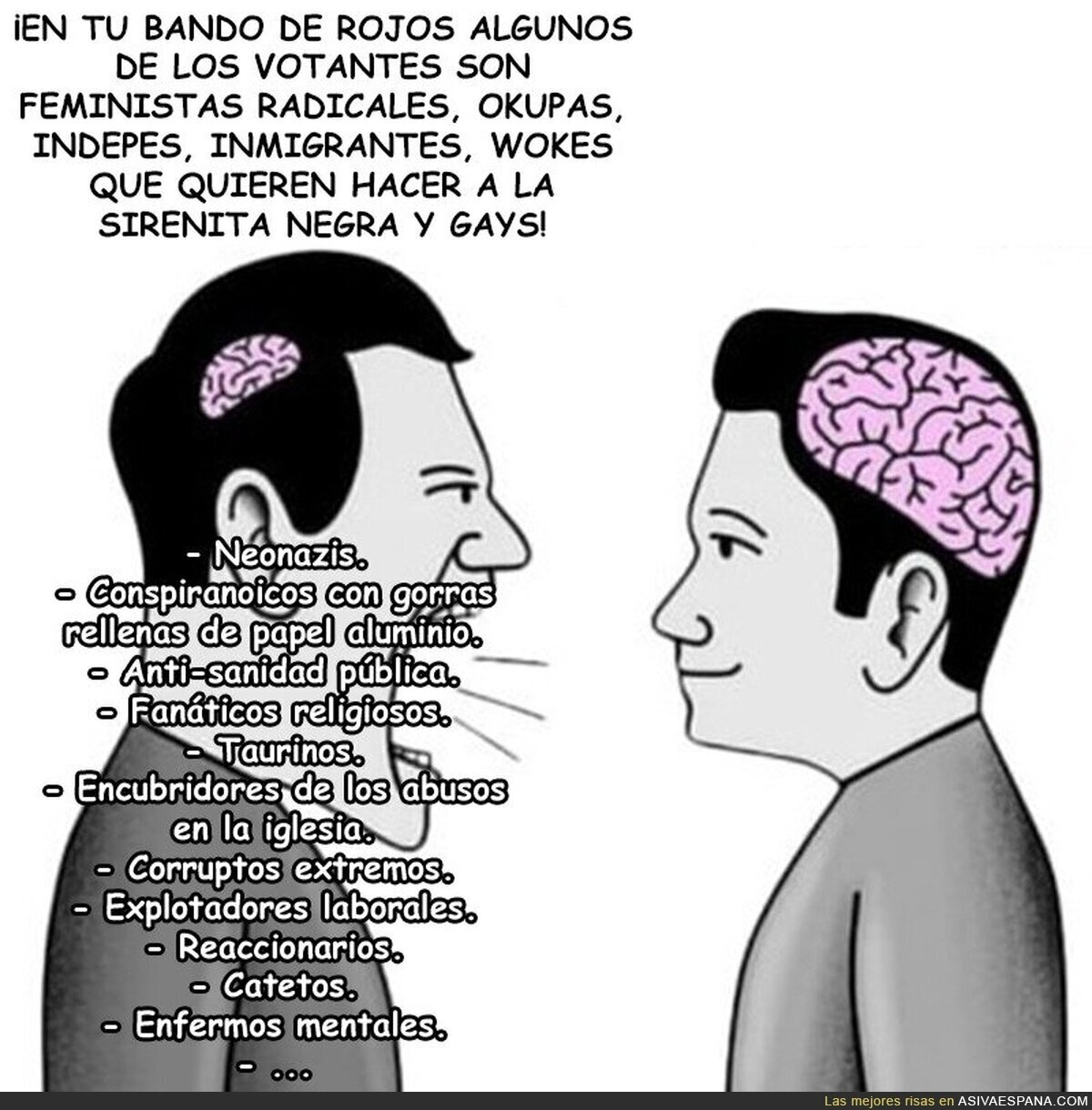 El día que se paren a reflexionar un poco...