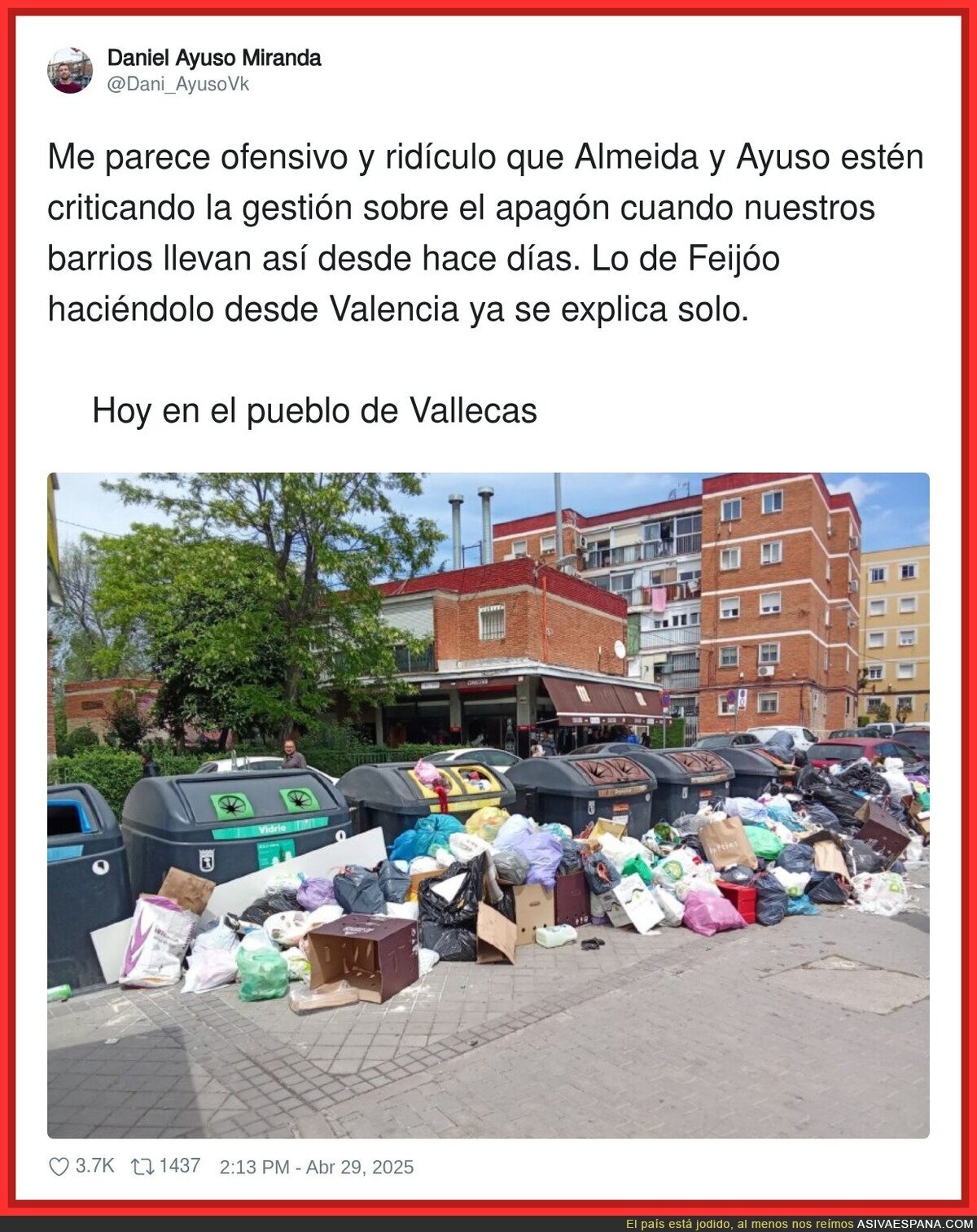 Los problemas reales de Madrid