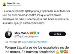 As&iacute; lanzaba mensajes de odio contra los suyos