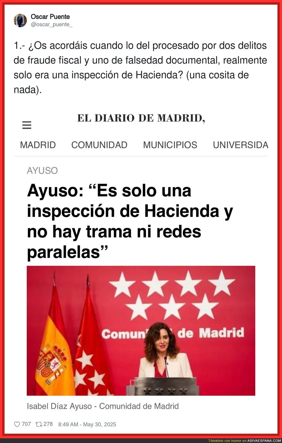 Se le complican las cosas a Ayuso y su noviecito