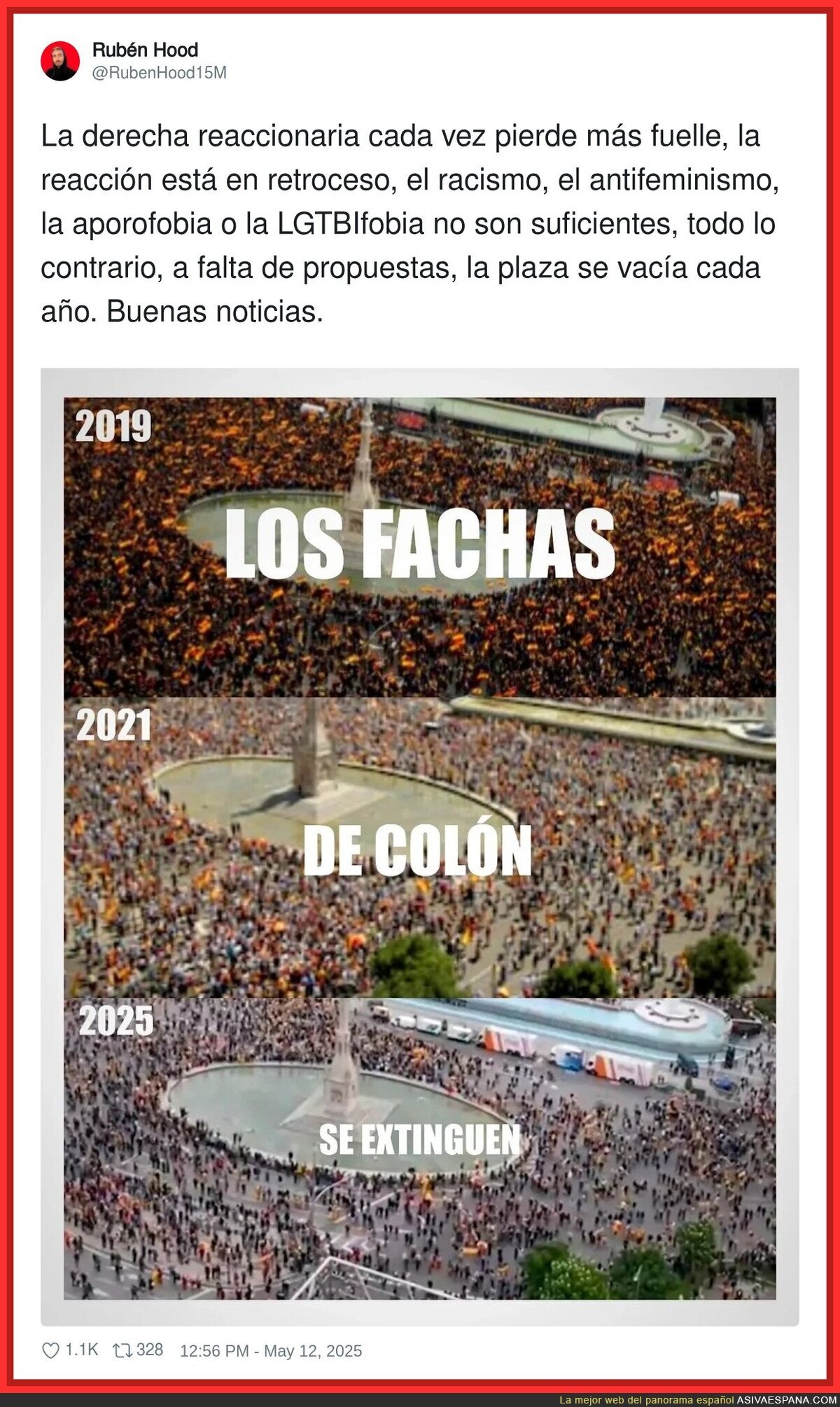 Los manifestantes de ultraderecha se desvanecen