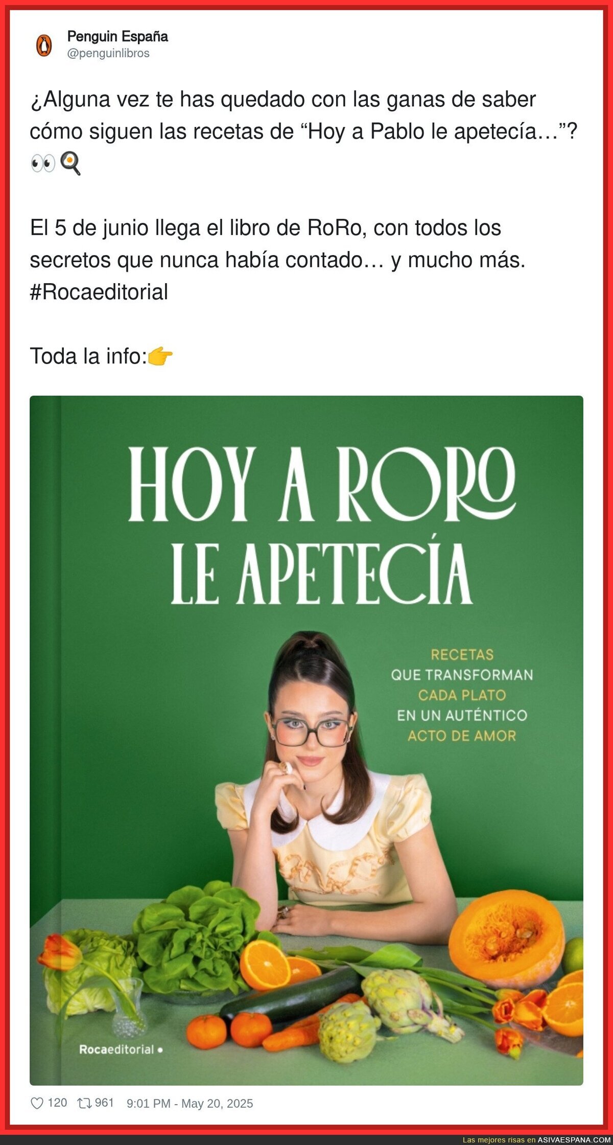 Críticas extremas a Roro y a la editorial por la portada de su nuevo libro
