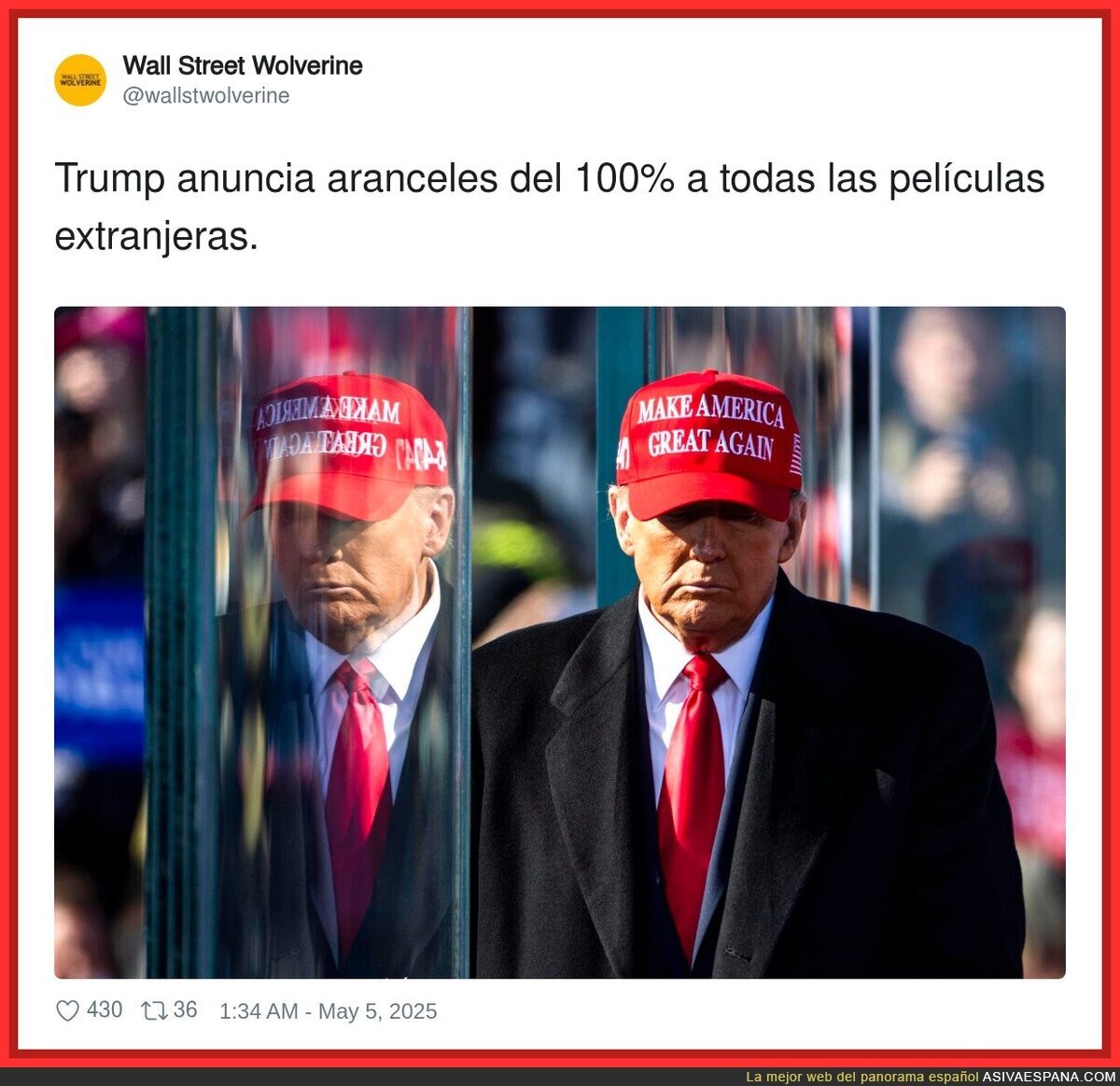 Trump ahora va a por el cine