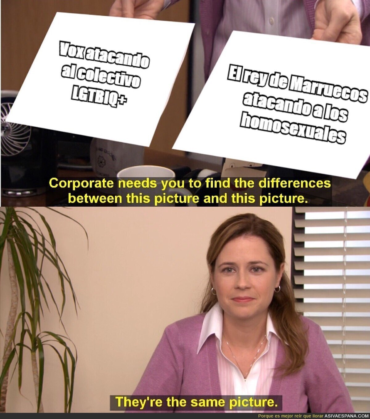 Si lo piensas bien, no son tan diferentes...